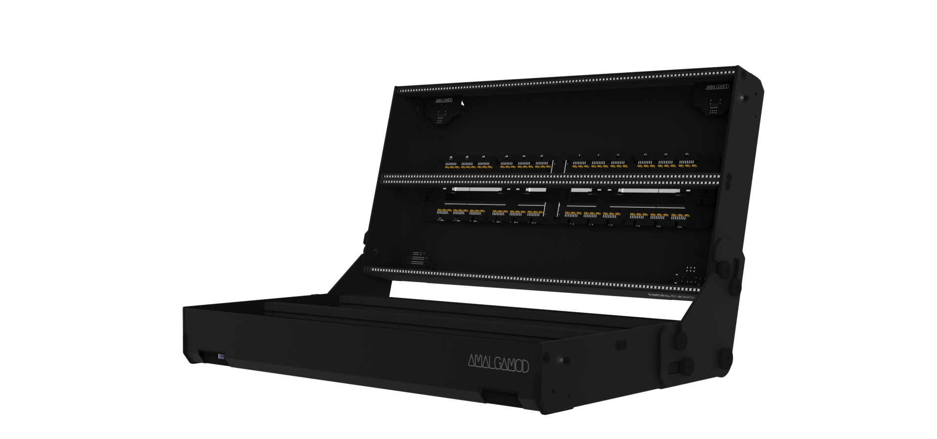 モジュラーシンセ ケース amalgamod アマルガモッド 12U/104HP — Amalgamod